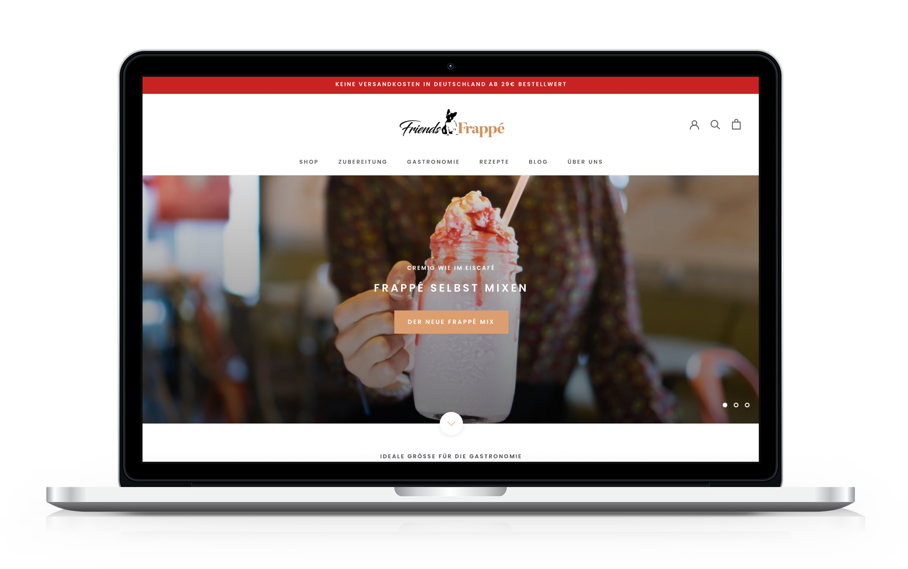 Friends Frappé – Kalorienreich und verkaufsstark
