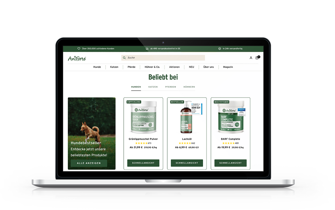 Von Shopware zu Shopify Plus: AniForte verzeichnet nach Wechsel 50 % mehr Conversions im neuen Onlineshop