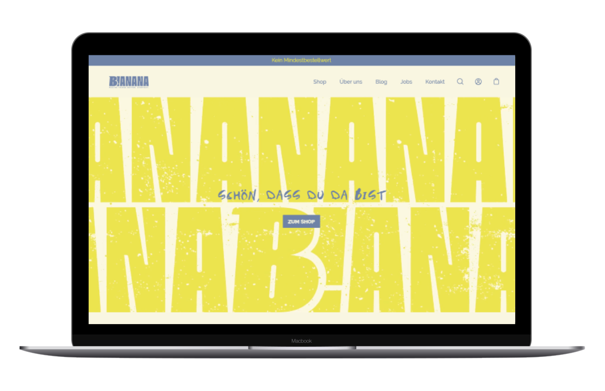 B!ANANA - Einzigartiges Design für nachhaltige Produkte