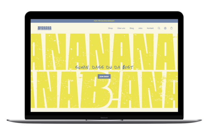 B!ANANA - Einzigartiges Design für nachhaltige Produkte