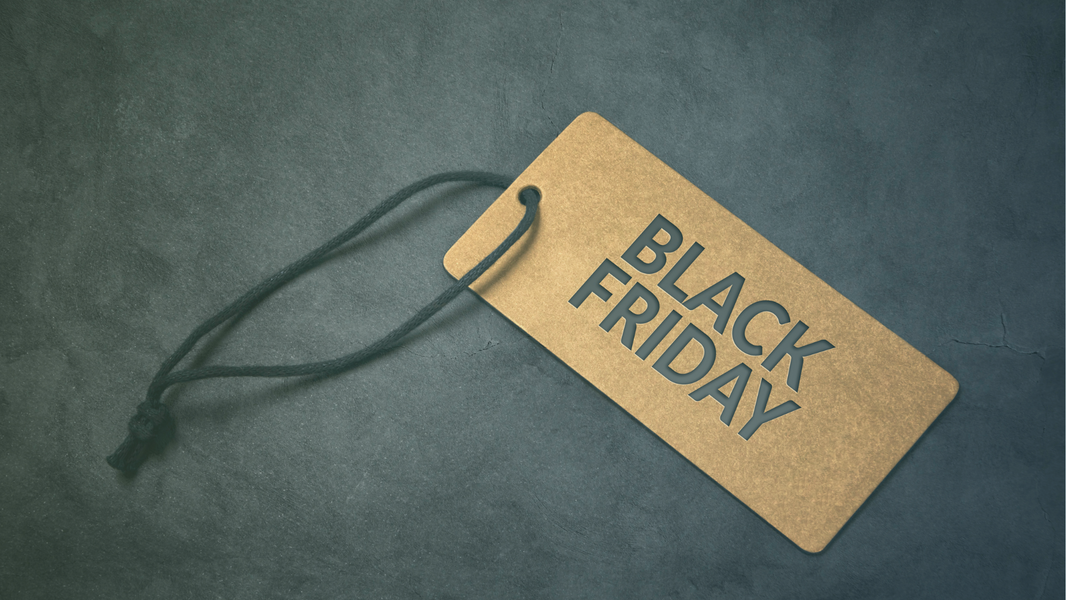 Black Friday Preisschild