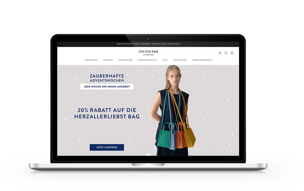 Chi Chi Fan Onlineshop auf Shopify