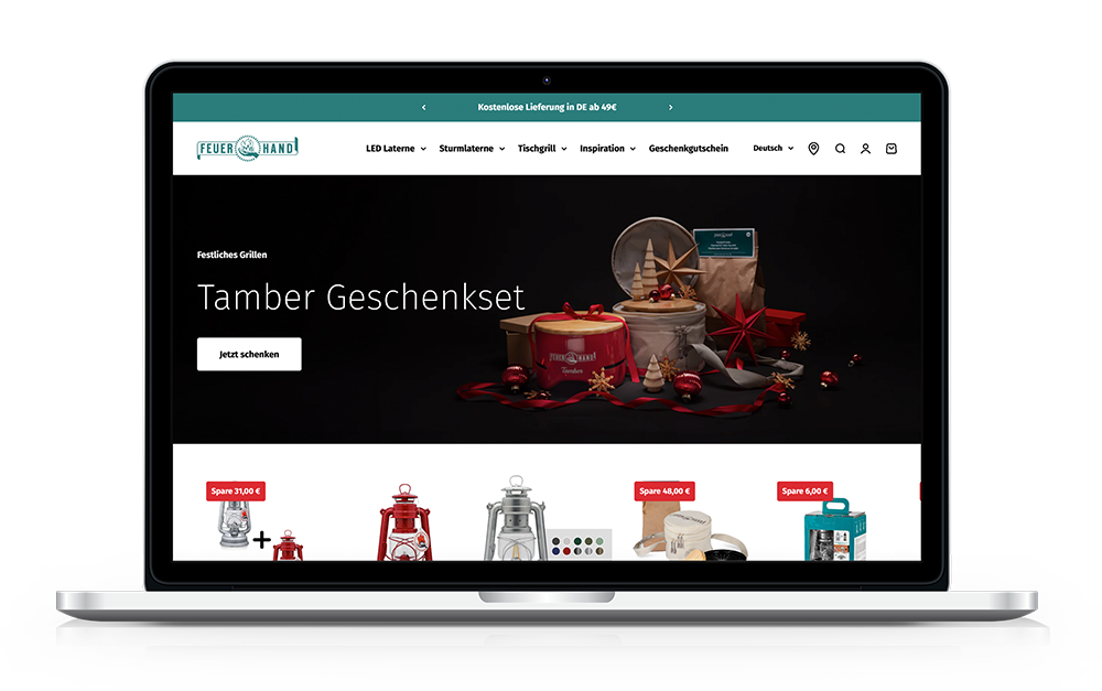 Startseite Feuerhand Shopify Shop