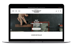 MocUp Fingerboardstore Startseite