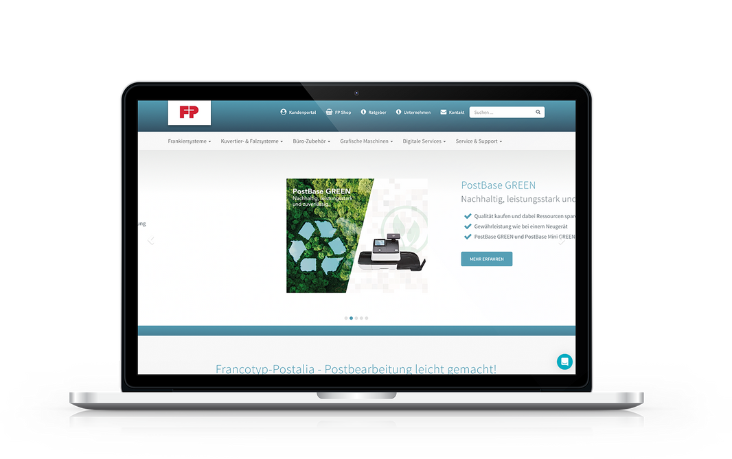 Startseite Shopify Shop Francotyp-Postalia