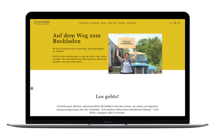 Zum goldenen Hasen - Landing Page & Onlineshop
