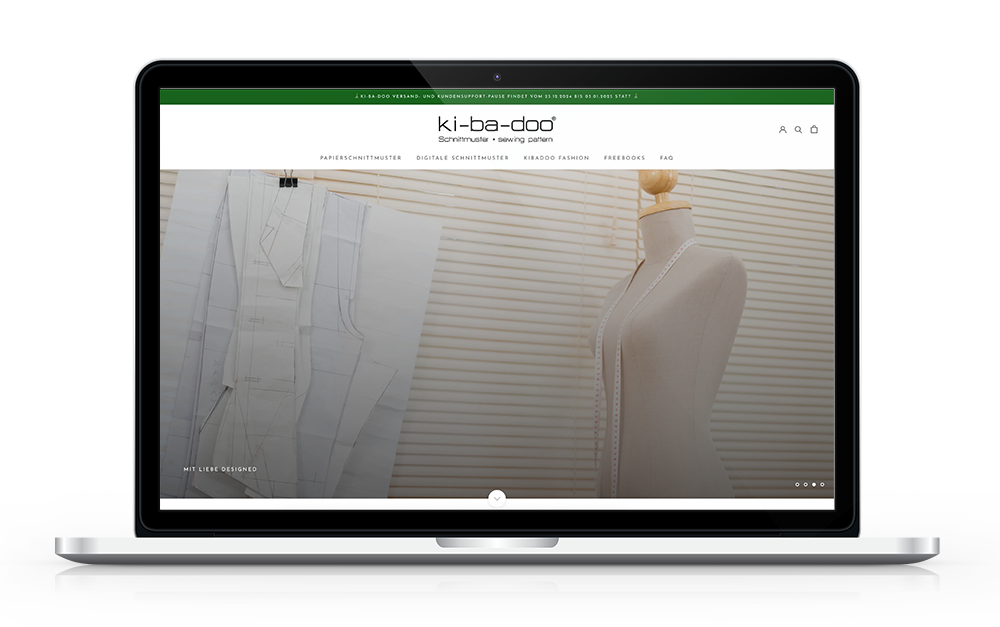 Ki ba doo Startseite Onlineshop Shopify