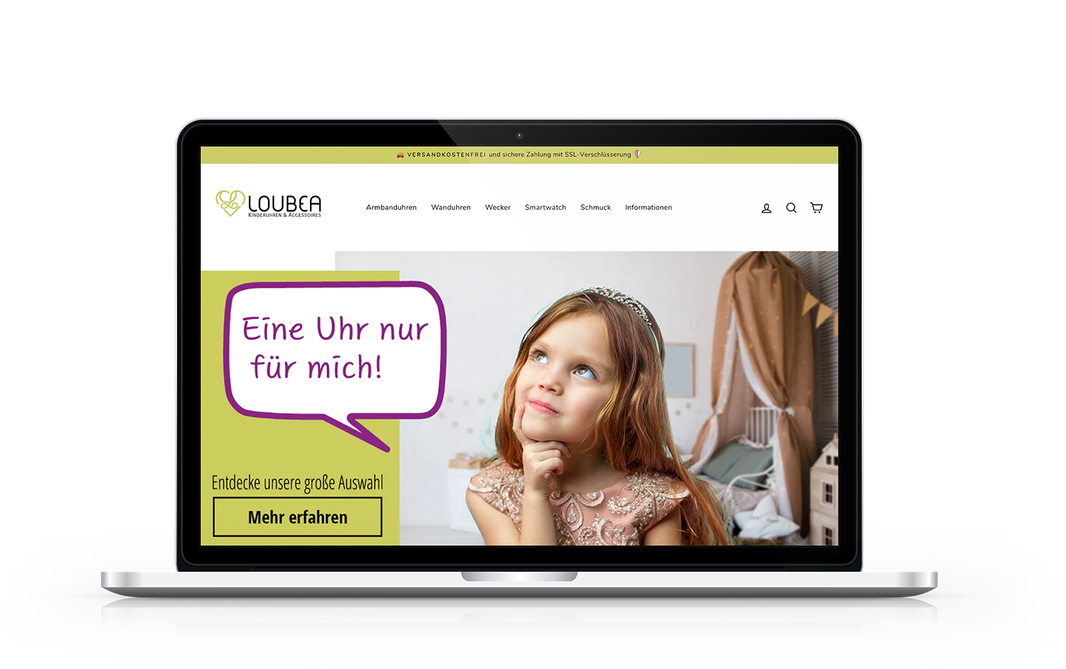 Loubea – Kinderuhren und Accessoires