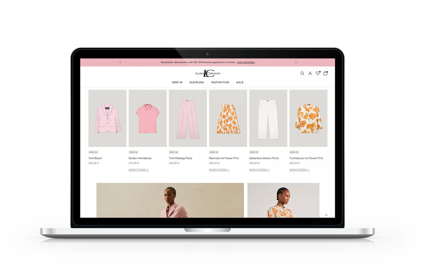 Harmonie von Brand, Inspiration und Shop: High Fashion Marke Luisa Cerano migriert zu Shopify Plus