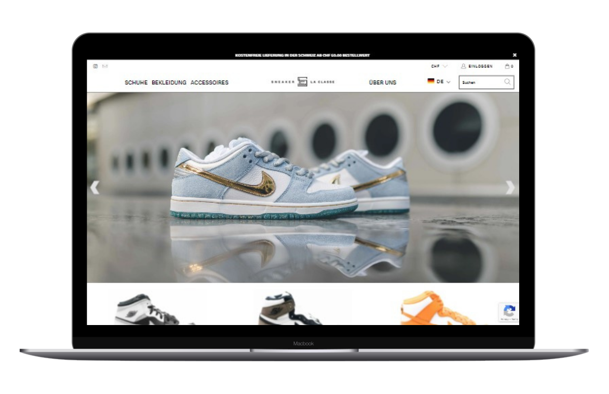 Sneakerlaclasse - exklusive Sneaker, Kleider und Accessoires