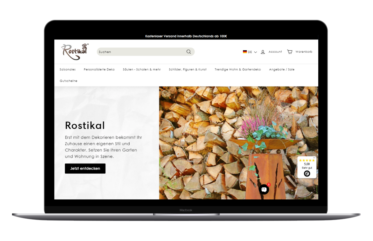 Rostikal - So gehen personalisierte Produkte mit Shopify