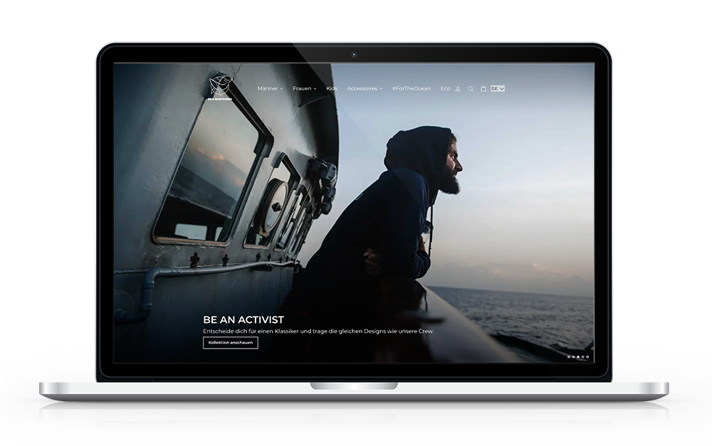 Sea Shepherd Shopify Onlineshop