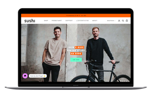 Sushi Bikes - Dynamischer Shop durch OS 2.0