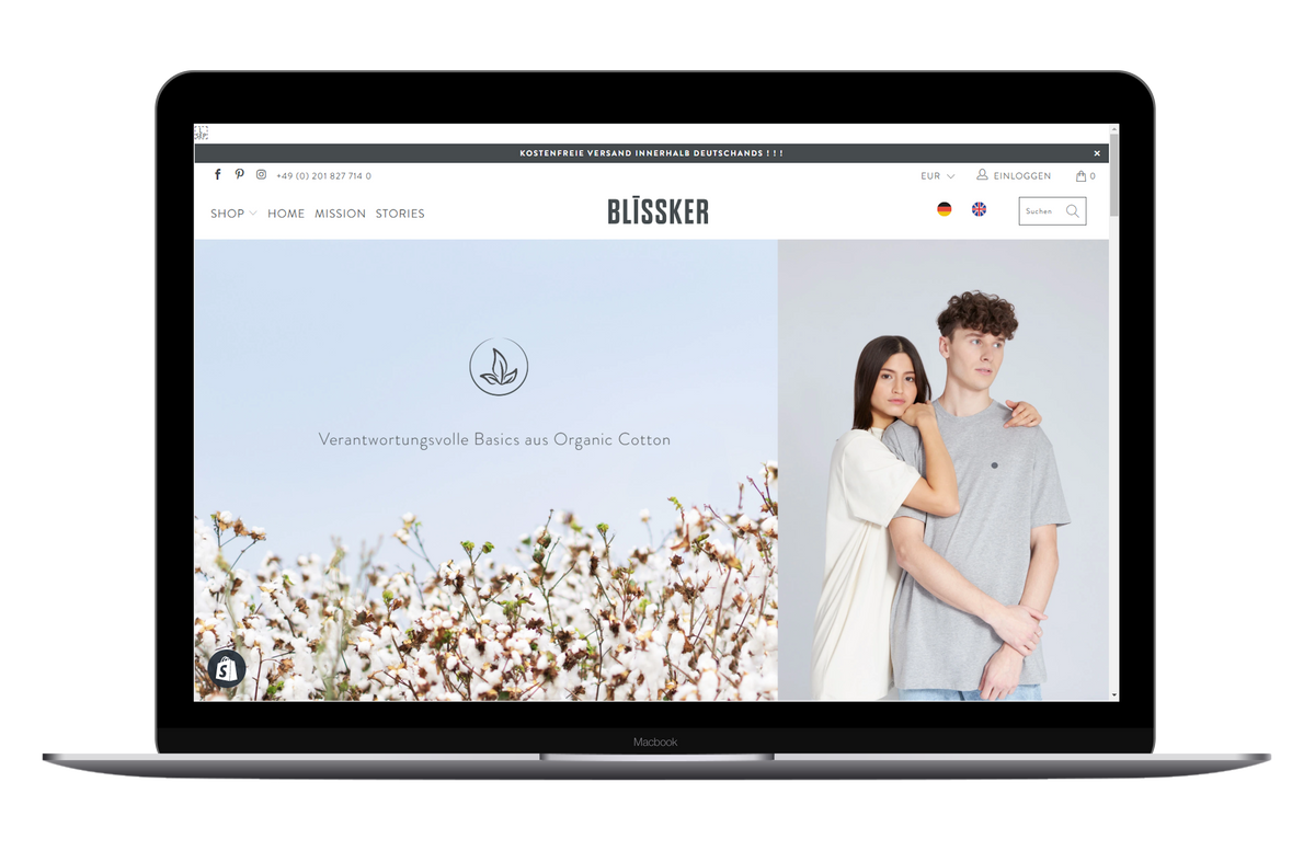 Blissker - Nachhaltige Mode, junges Design