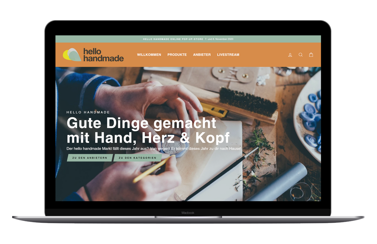 hello handmade  - Markt für handgemachte Einzelstücke