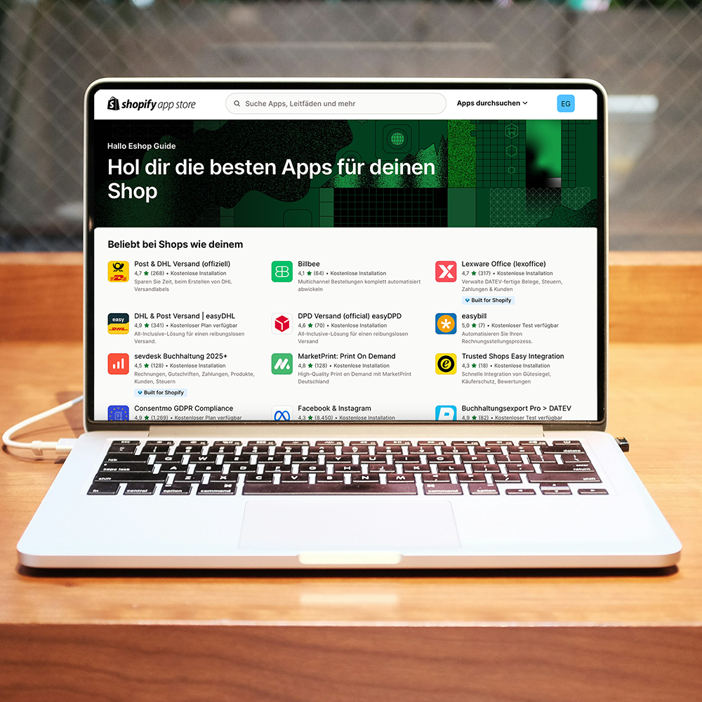 App Store von Shopify