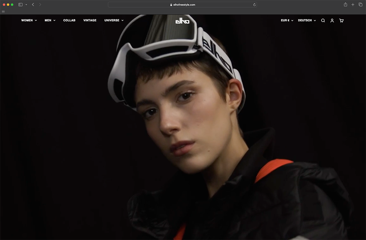 Shoify Shop von Elho